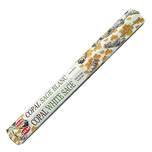 Incense HEM Copal White Sage Incense Sticks CPWS20 1 $ Shop All The Witches Sage LLC Stew's Incense