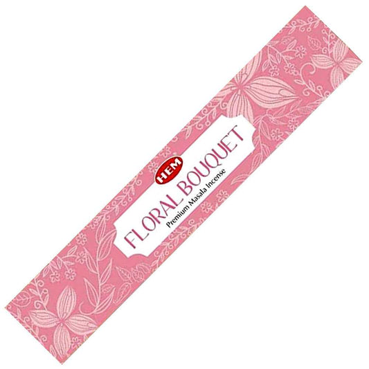 Incense HEM Floral Bouquet Premium Masala Incense Sticks (Nature Series) ST015-FB 1 $ Shop All The Witches Sage LLC Stew's Incense