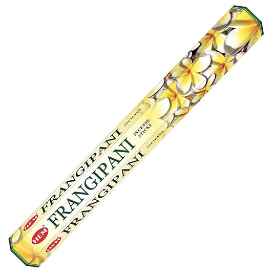 Incense Hem Frangipani Incense Sticks 0074 1 $ Shop All The Witches Sage LLC Stew's Incense