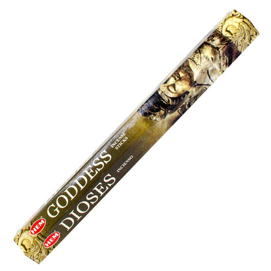 Incense HEM Goddess Incense Sticks GD20 1 $ Shop All The Witches Sage LLC Stew's Incense
