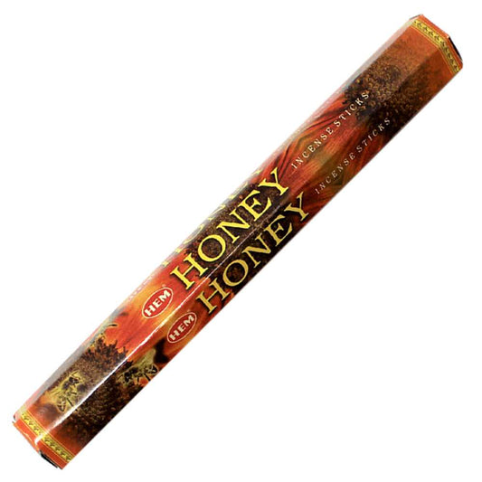 Incense Hem Honey Incense Sticks 01135 1 $ Shop All The Witches Sage LLC Stew's Incense