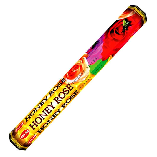 Incense HEM Honey Rose Incense Sticks HM165B (1574) 1 $ Shop All The Witches Sage LLC Stew's Incense