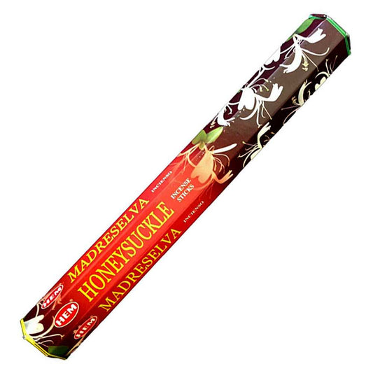 Incense Hem Honeysuckle Incense Sticks HM166B 1 $ Shop All The Witches Sage LLC Stew's Incense