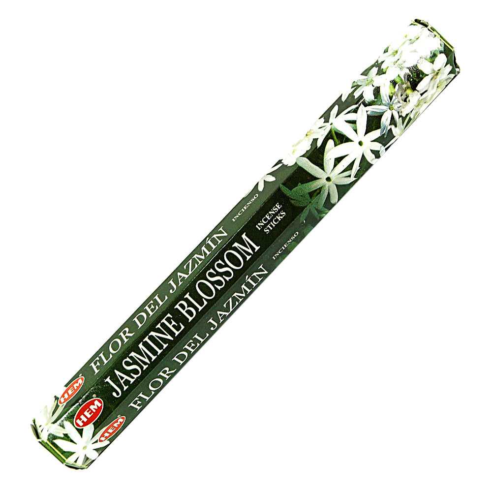 Incense HEM Jasmine Blossom Incense Sticks HM165B 1 $ Shop All The Witches Sage LLC Stew's Incense