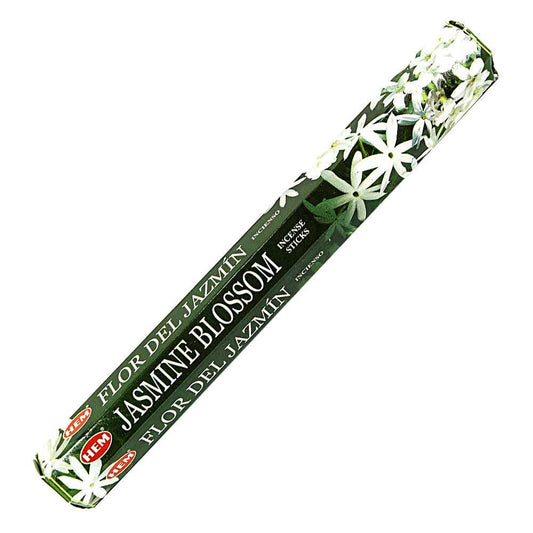 Incense HEM Jasmine Blossom Incense Sticks HM165B 1 $ Shop All The Witches Sage LLC Stew's Incense
