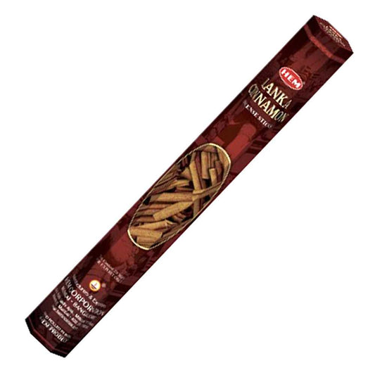 Incense Hem Lanka Cinnamon Incense Sticks H220- LANKACINNAMON (0253) 1 $ Shop All The Witches Sage LLC Stew's Incense