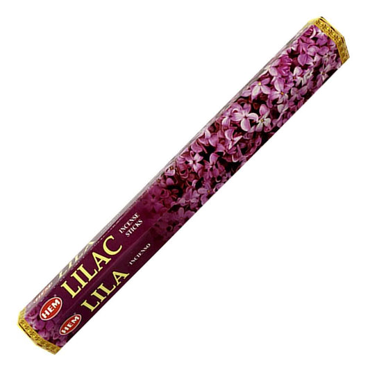 Incense Hem Lilac Incense Sticks 01413 (HM176) 1 $ Shop All The Witches Sage LLC Stew's Incense