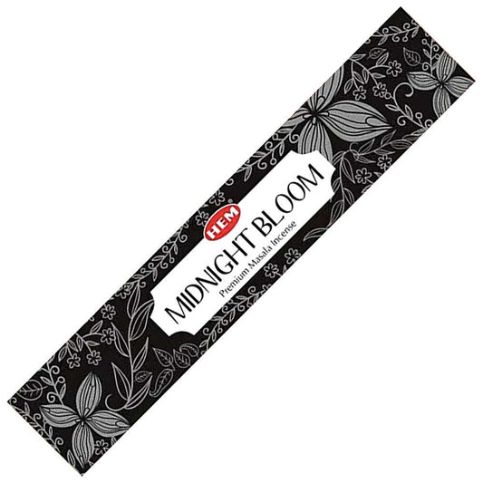 Incense HEM Midnight Bloom Premium Masala Incense Sticks (Nature Series) ST015-MB 1 $ The Witches Sage LLC Stew's Incense