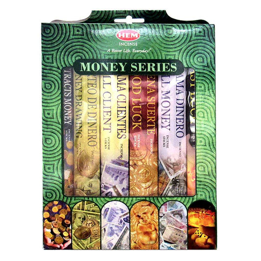 Incense HEM Money Series Incense Set HM905 9 $ The Witches Sage LLC Stew's Incense