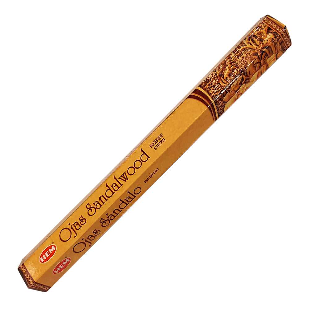 Incense HEM Ojas Sandalwood Incense Sticks HM216B 1 $ Shop All The Witches Sage LLC Stew's Incense