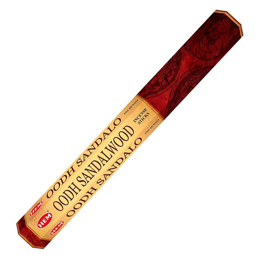Incense HEM Oodh Sandalwood Incense Sticks OS20 1 $ Shop All The Witches Sage LLC Stew's Incense