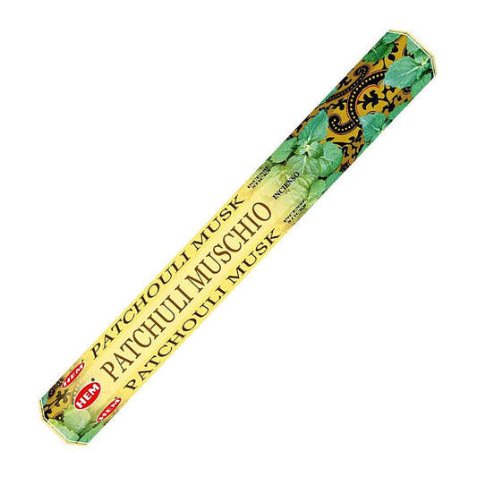 Incense HEM Patchouli Musk Incense Sticks PMU20 1 $ Shop All The Witches Sage LLC Stew's Incense