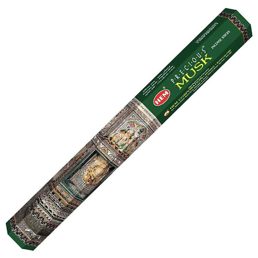 Incense HEM Precious Musk Incense Sticks HM204B 1 $ Shop All The Witches Sage LLC Stew's Incense