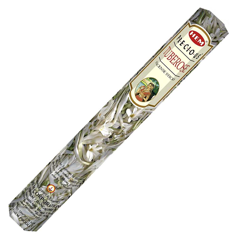 Incense Hem Precious Tuberose Incense Sticks 0150 1 $ Shop All The Witches Sage LLC Stew's Incense