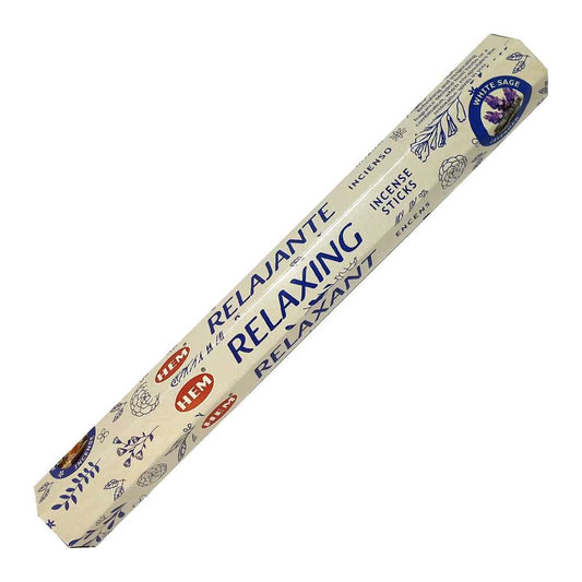 Incense HEM Relaxing Incense Sticks (Aromatherapy Signature Series) HM375B 1 $ Shop All The Witches Sage LLC Stew's Incense