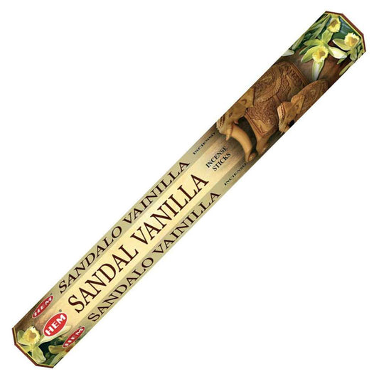 Incense Hem Sandal Vanilla Incense Sticks 1593 1 $ Shop All The Witches Sage LLC Stew's Incense
