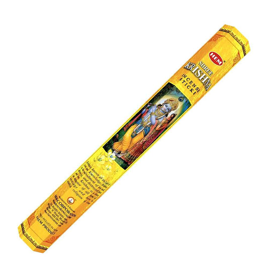 Incense HEM Shree Krishna Incense Sticks SRI KRSNA 1 $ Shop All The Witches Sage LLC Stew's Incense