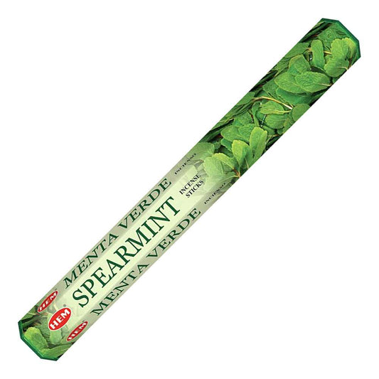 Incense Hem Spearmint Incense Sticks SPM20 (SPE) 1 $ Shop All The Witches Sage LLC Stew's Incense