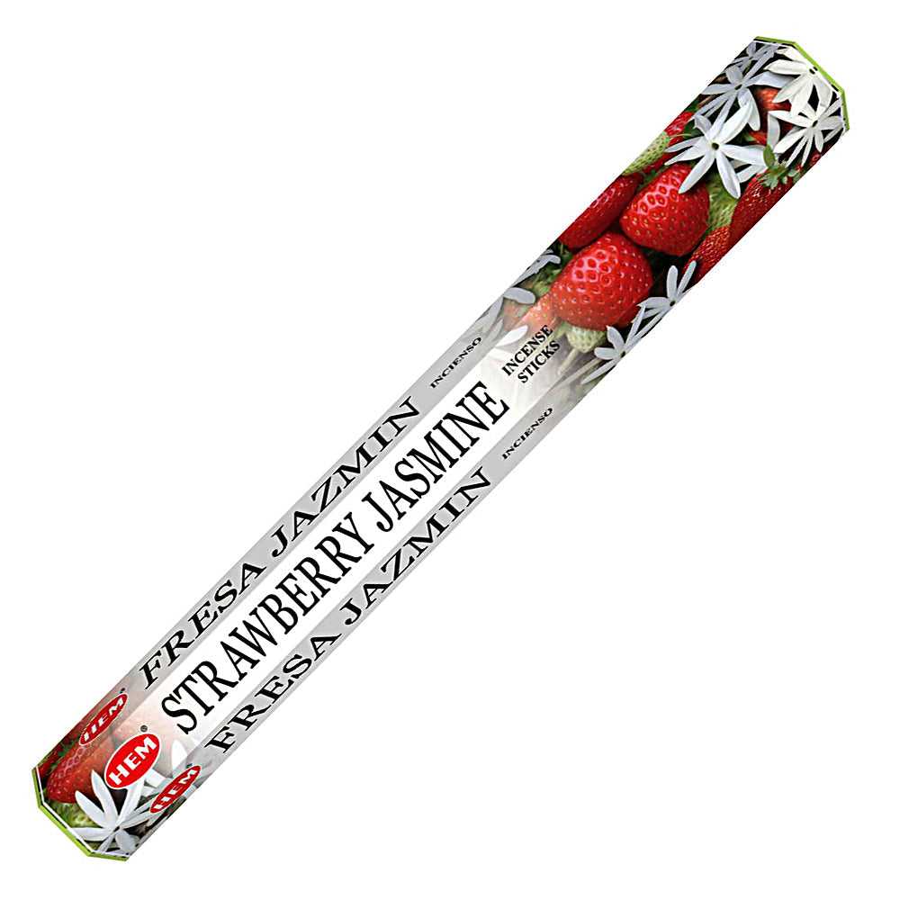 Incense Hem Strawberry Jasmine Incense Sticks 1611 1 $ Shop All The Witches Sage LLC Stew's Incense