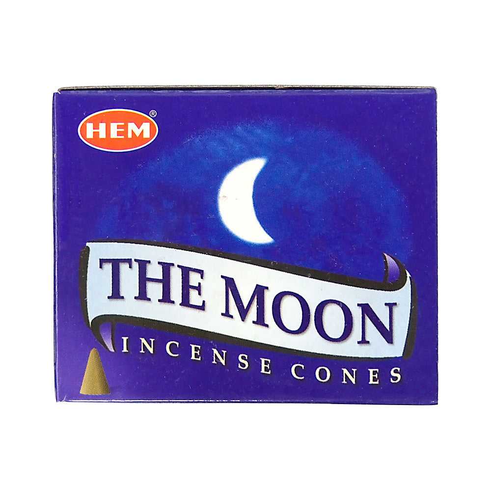 Incense HEM The Moon Incense Cones HMC12 (TM12) 1 $ Shop All The Witches Sage LLC Stew's Incense