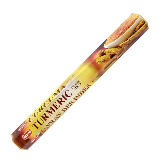 Incense HEM Turmeric Incense Sticks TRMRC 1 $ Shop All The Witches Sage LLC Stew's Incense