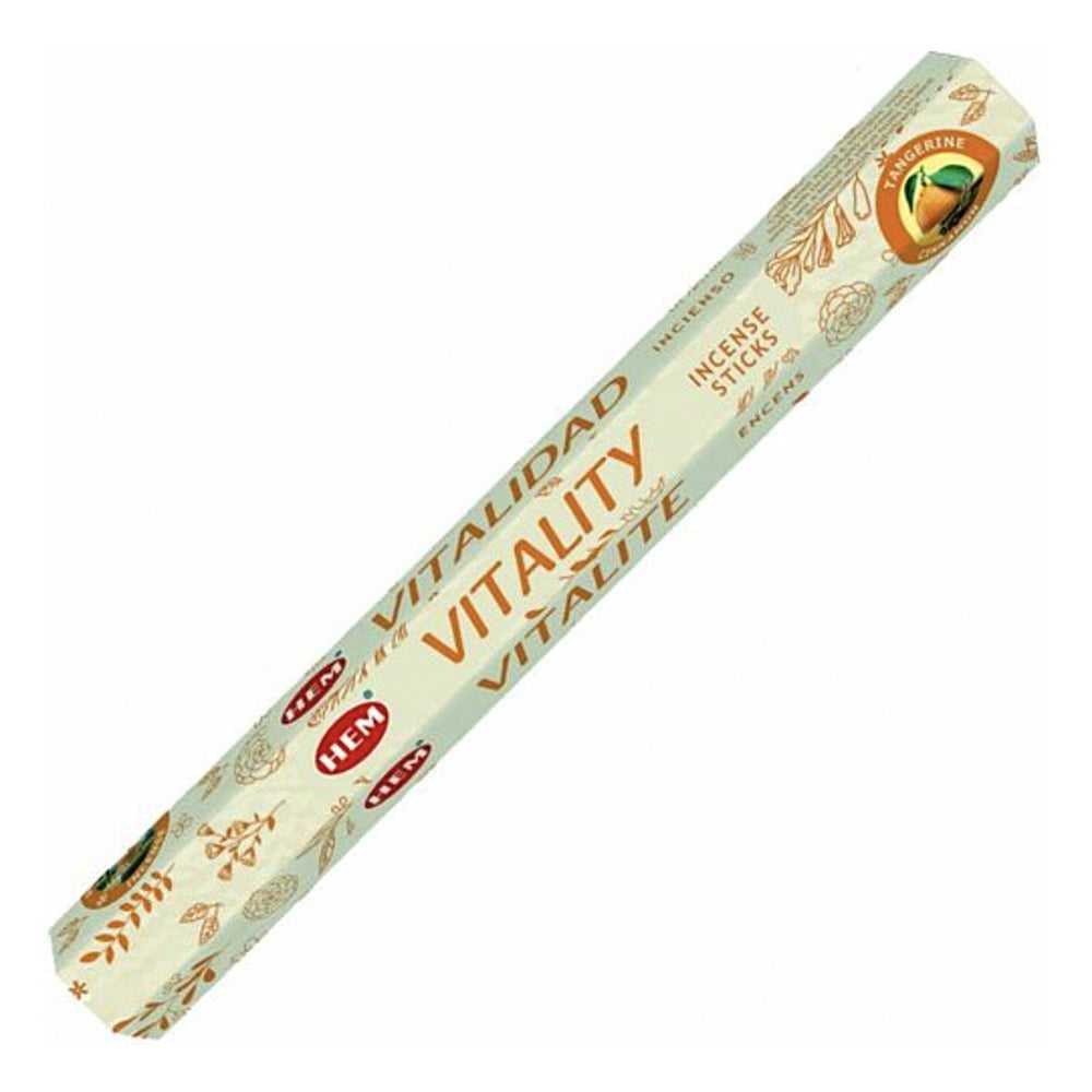Incense HEM Vitality Incense Sticks (Aromatherapy Signature Series) HM377B 1 $ Shop All The Witches Sage LLC Stew's Incense