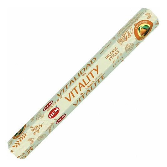 Incense HEM Vitality Incense Sticks (Aromatherapy Signature Series) HM377B 1 $ Shop All The Witches Sage LLC Stew's Incense
