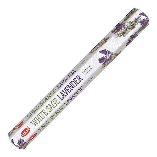 Incense HEM White Sage Lavender Incense Sticks WSLV20 1 $ Shop All The Witches Sage LLC Stew's Incense