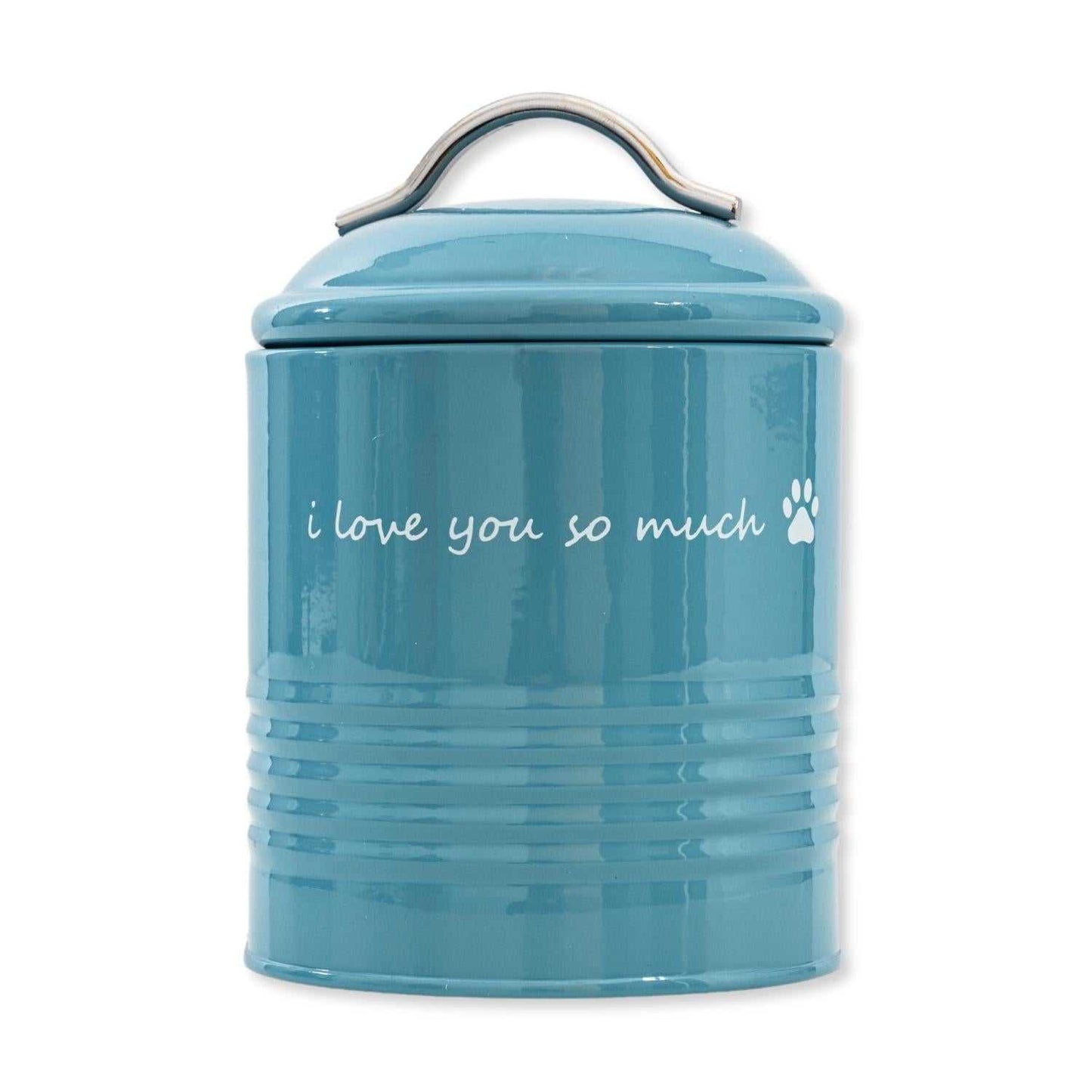 Treat Jar "I Love You So Much" Dog Treat Canister Gift Set – Pink & Blue PL3300 28 $ Pet Lovers Store American Pet Supplies Stew's Incense