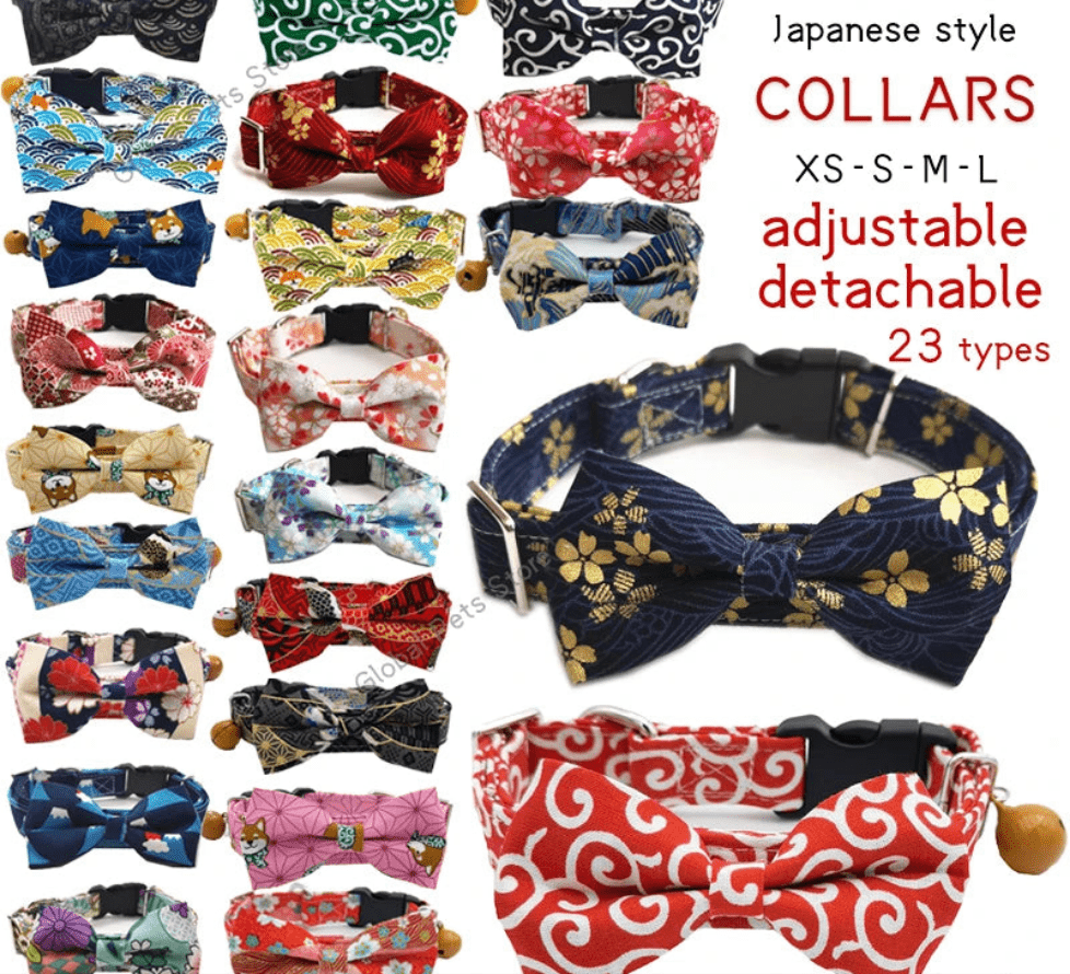 Collar Adjustable Bow Tie Collar Style for Every Pet 12000026150584927 33 $ Shop All Fashioned Furbabies Stew's Incense