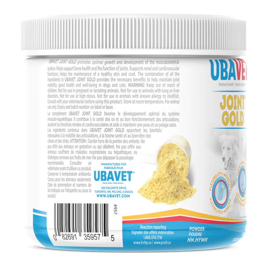 Animal Health UBAVET Joint Gold Joint Care Powder for Dogs & Cats – 8.8 oz (250g) UVUS957 25 $ Pet Lovers Store American Pet Supplies Stew's Incense