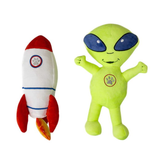 Chew Toys Space Alien & Rocket Plush Dog Toy Gift Set – with Squeaker & Crinkle Paper for Fun Play HOM305 24 $ Shop All American Pet Supplies Stew's Incense