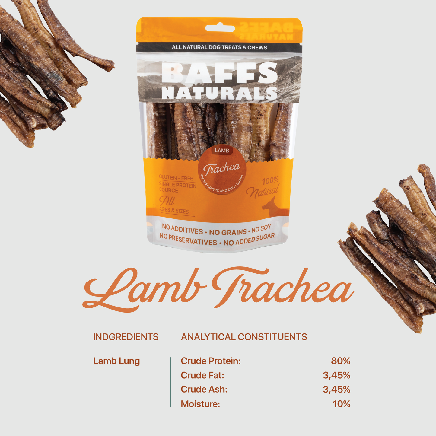 Dog Chews BAFFS NATURALS All-Natural Premium Lamb Trachea Dog Chews – 2 Pack (10 Chews Each) PCK6006-10P 19 $ American Pet Supplies Stew's Incense