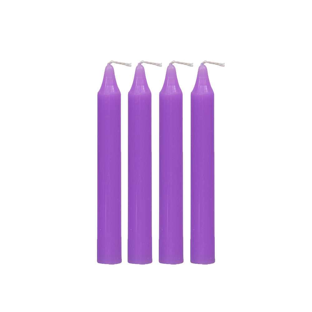 Candle Mini Ritual Candle - Lavender (Set of 4) 81541 2 $ The Witches Sage LLC Stew's Incense