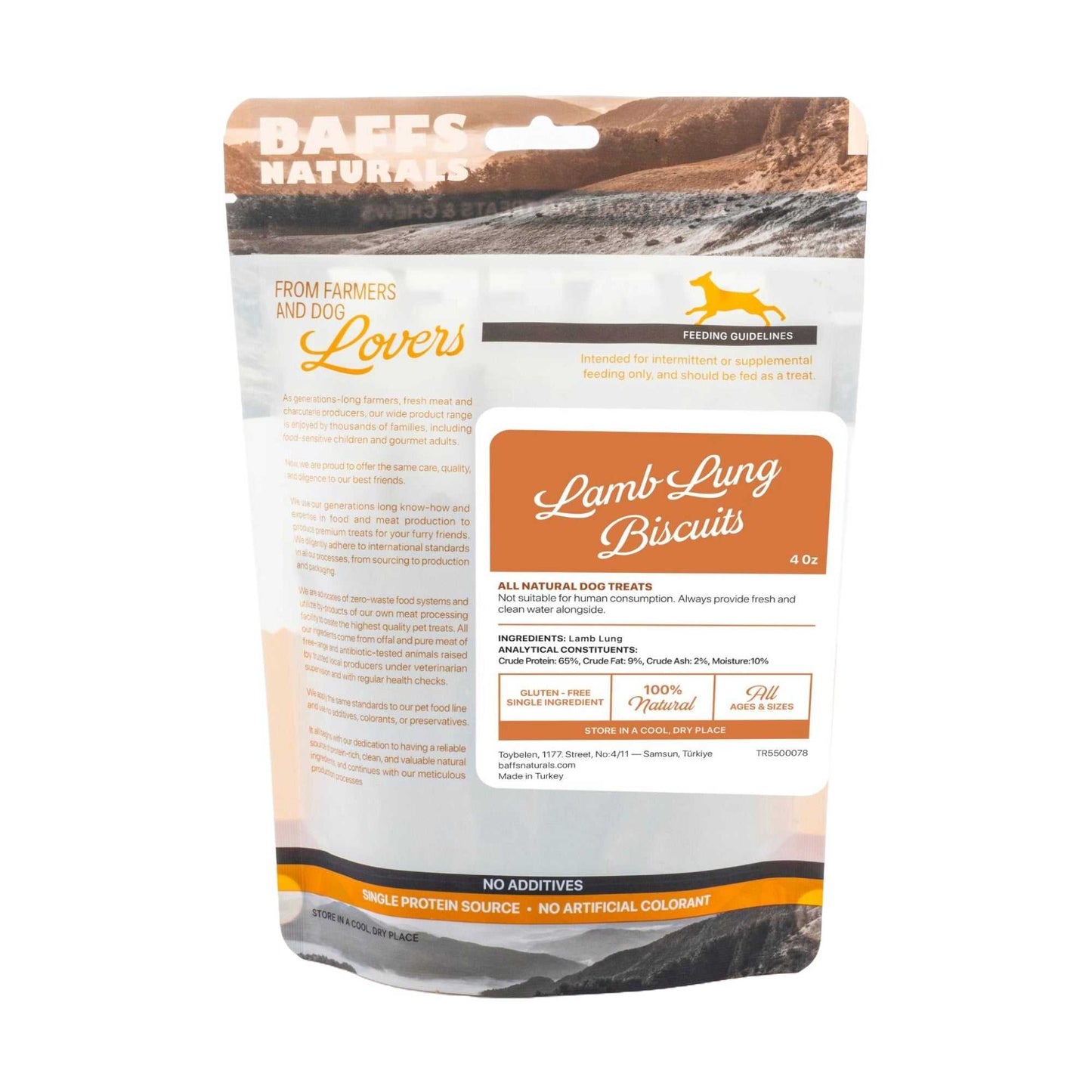 Dog Chews BAFFS NATURALS All-Natural Premium Lamb Lung Biscuits – 2 Pack (4oz Each) PCK6004-4OZ 23 $ Pet Lovers Store American Pet Supplies Stew's Incense