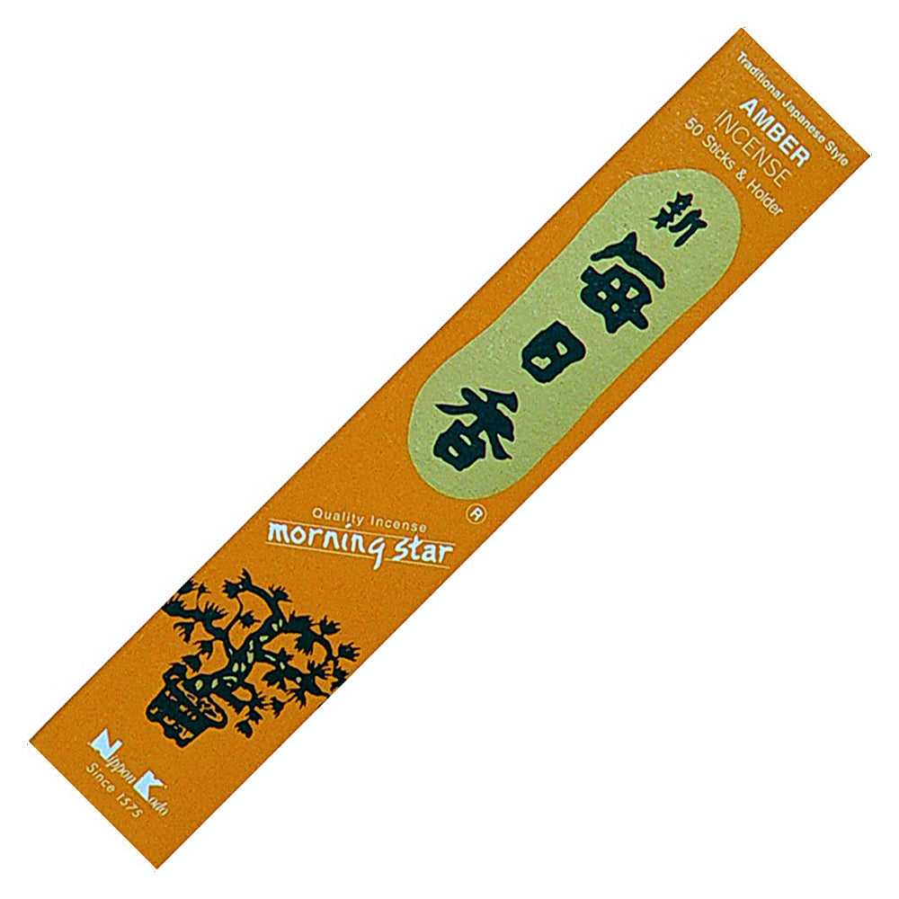 Incense Nippon Kodo Morning Star Amber Incense Sticks 189 4 $ The Witches Sage LLC Stew's Incense