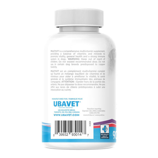Vitamins UBAVET MULTIVIT Daily Vitamin and Mineral Tablet for Dogs – Comprehensive Nutritional Support – (90 ct) UVUS3014 34 $ Pet Lovers Store American Pet Supplies Stew's Incense