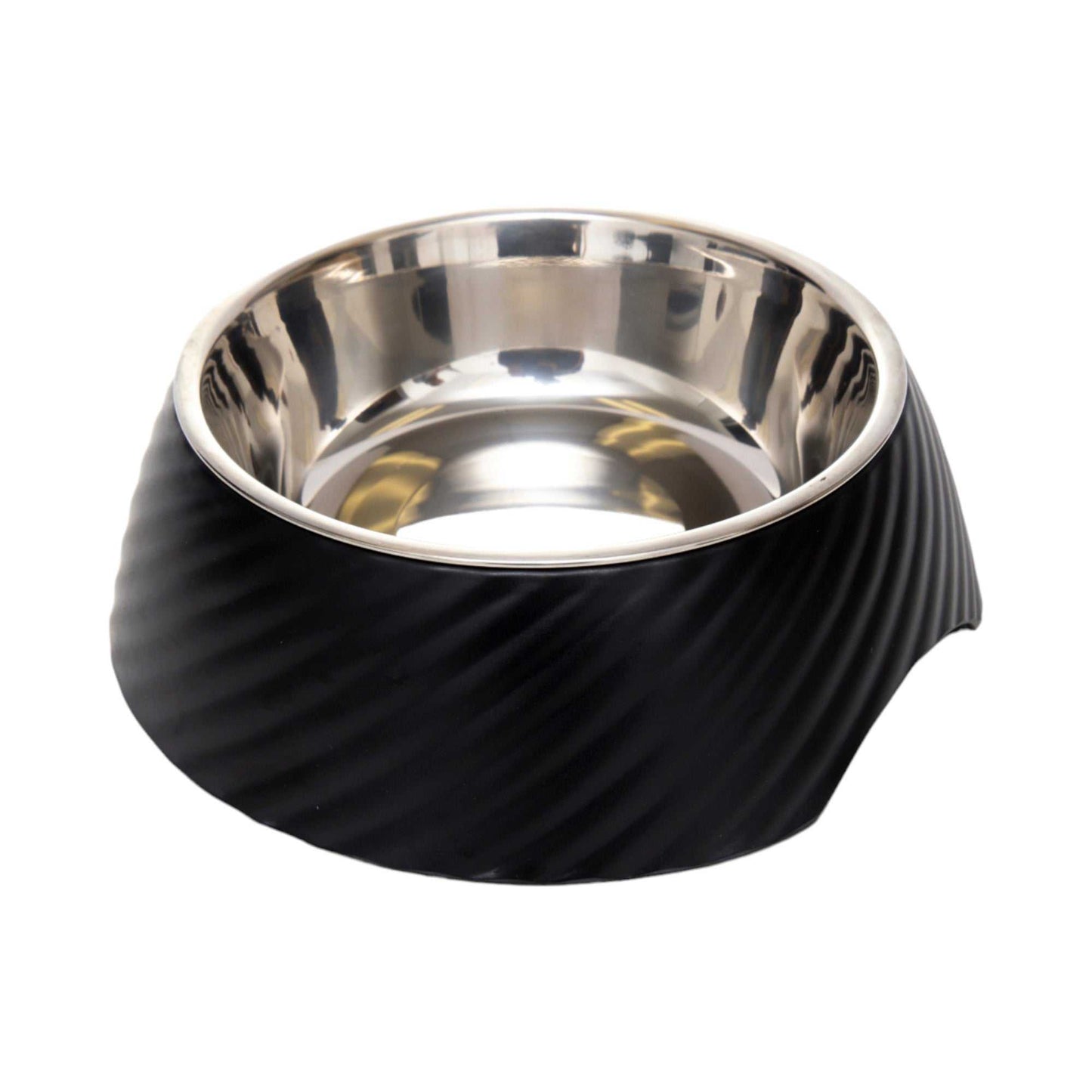 Bowl Country Living Set of 2 Round Twill Melamine Dog Bowls with Removable Stainless Steel Inserts – Black MLB001 24 $ Pet Lovers Store American Pet Supplies Stew's Incense