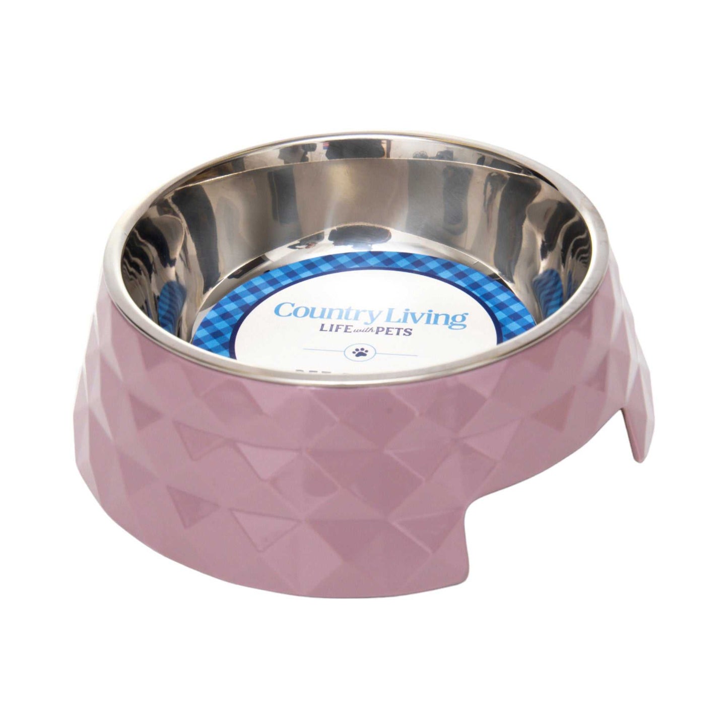 Bowl Country Living Set of 2 Diamond Twill Melamine Dog Bowls with Removable Stainless Steel Inserts – Wood Rose MLB003 24 $ Pet Lovers Store American Pet Supplies Stew's Incense