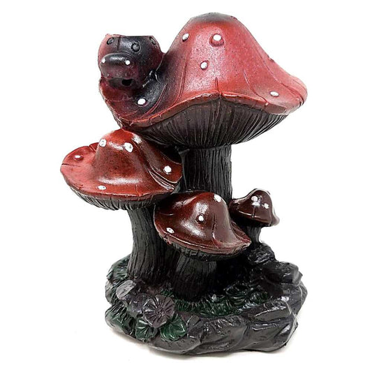 Incense Burner Mushroom Backflow Cone Incense Burner #1 BFL-06 16 $ Shop All The Witches Sage LLC Stew's Incense