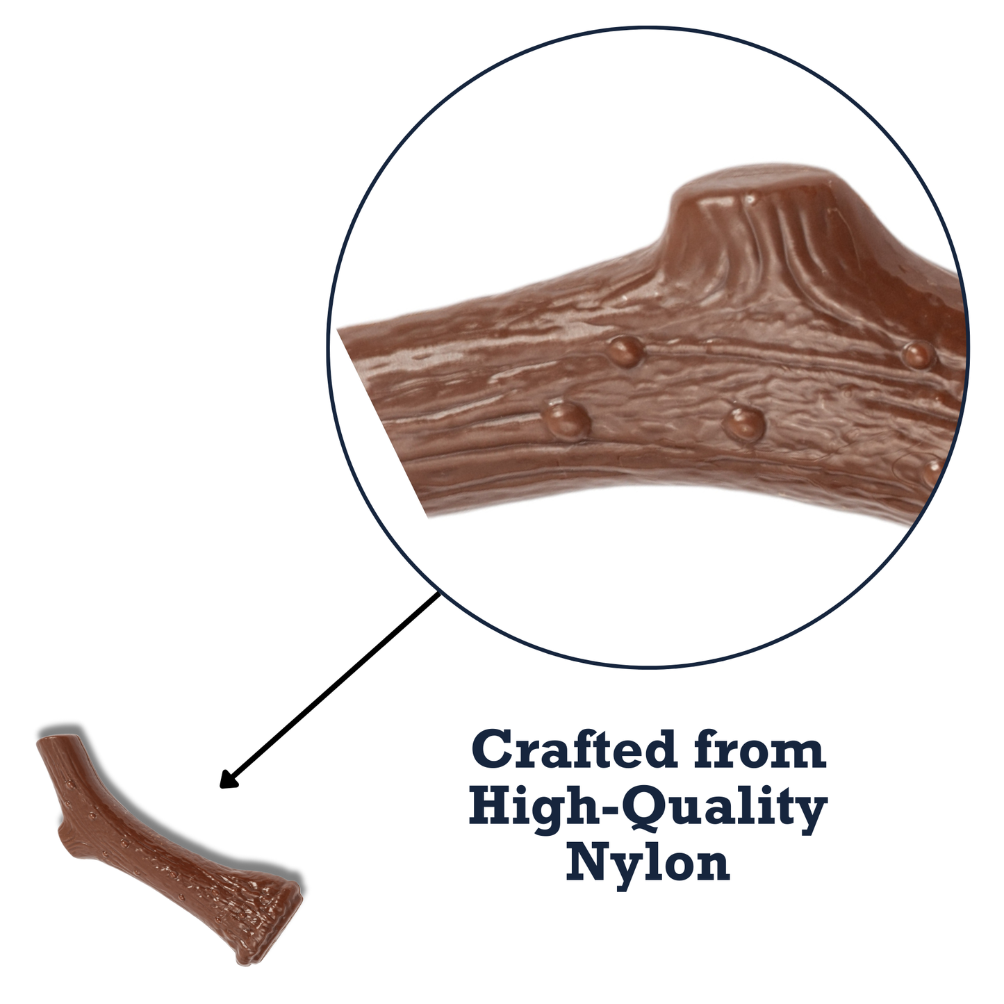 Chew Toys Country Living Nylon Antler Dog Chew Toy – with Natural Chicken Flavor NYL300L 9 $ Pet Lovers Store American Pet Supplies Stew's Incense