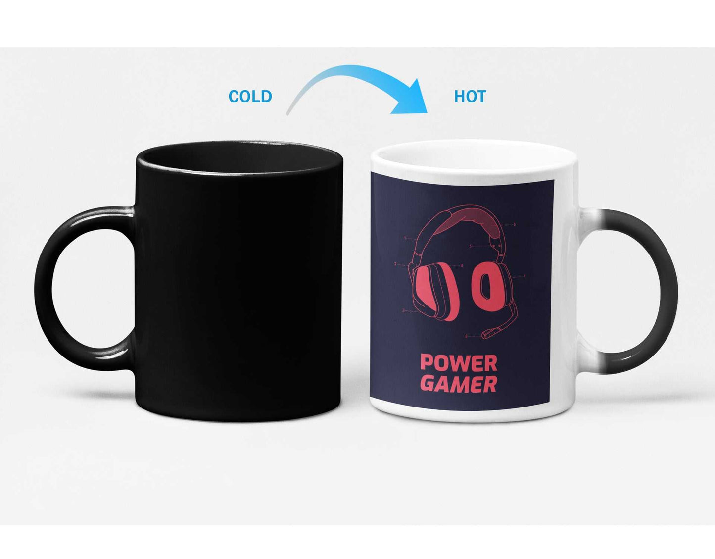 Mug Power Gamer Heat Sensitive Color Changing Mug CCMLC10110A1 24 $ Mugs Onetify Stew's Incense