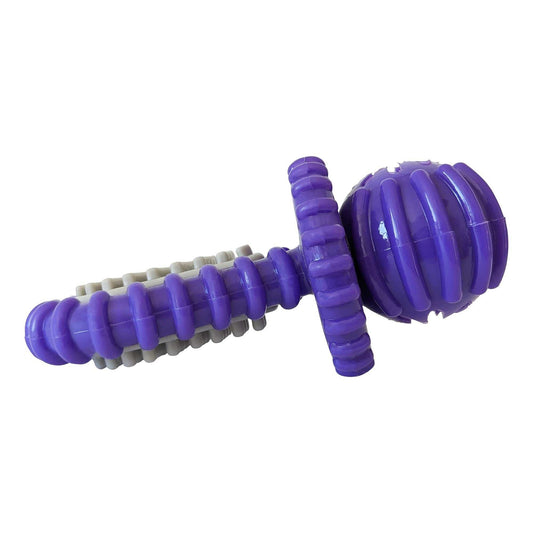 Chew Toys Purple Rubber Dental Pacifier Dog Toy – Ridges, Treat Hole & Durable Design TPR848 14 $ Pet Lovers Store American Pet Supplies Stew's Incense