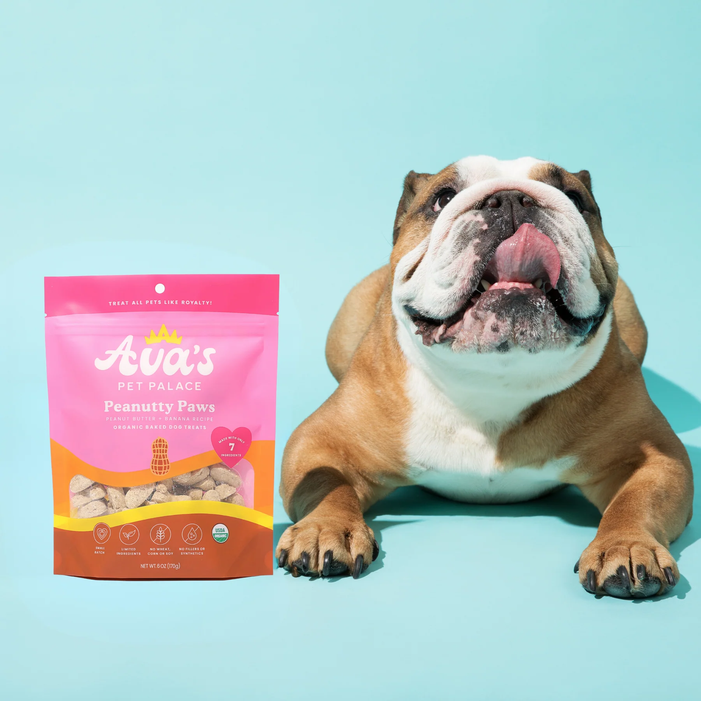 Dog Treats Ava's Pet Palace Organic Oven Baked Dog Treats - Peanutty Paws (6 oz) / 2-Pack PCK9500 18 $ Pet Lovers Store American Pet Supplies Stew's Incense