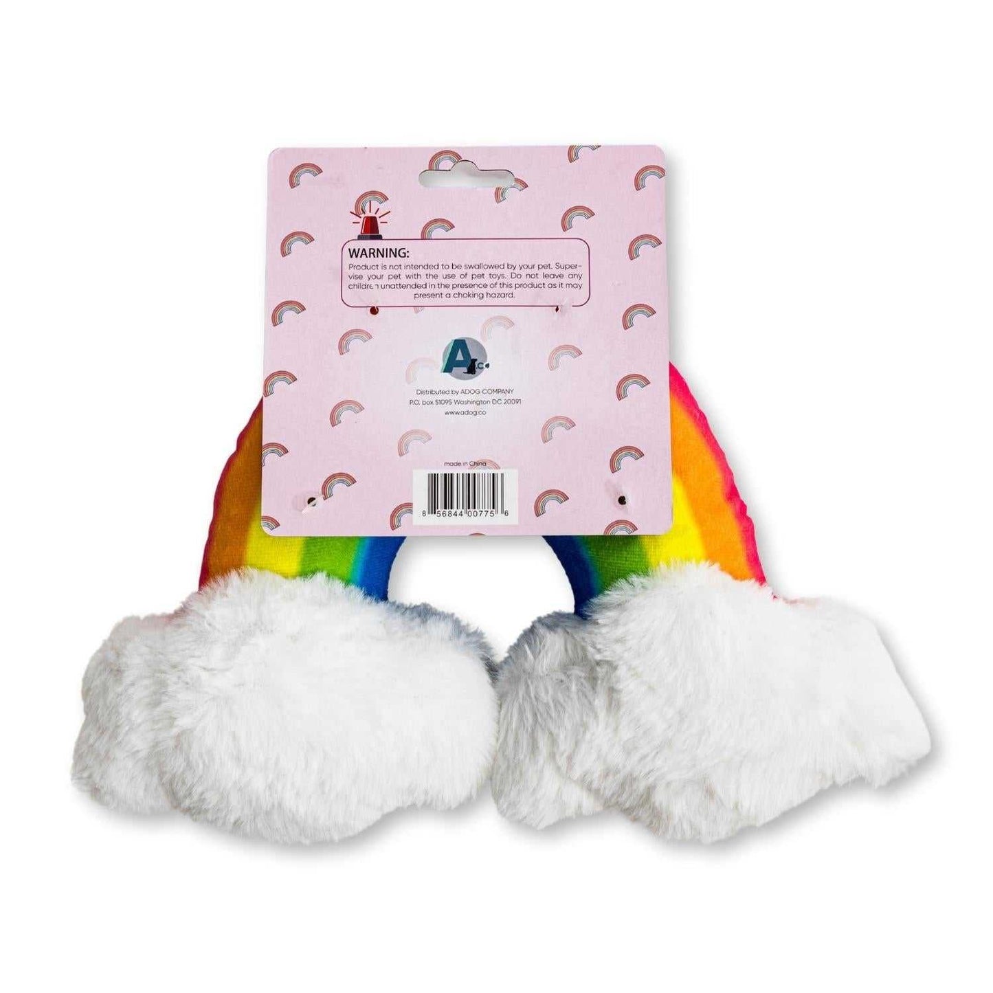 Chew Toys Enchanted Rainbow Magical with Squeaker & Crinkle Paper Plush Dog Toy HOM236 14 $ Pet Lovers Store American Pet Supplies Stew's Incense