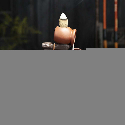 Incense Burner Pots Backflow Cone & Stick Burner BFL-38 14 $ The Witches Sage LLC Stew's Incense