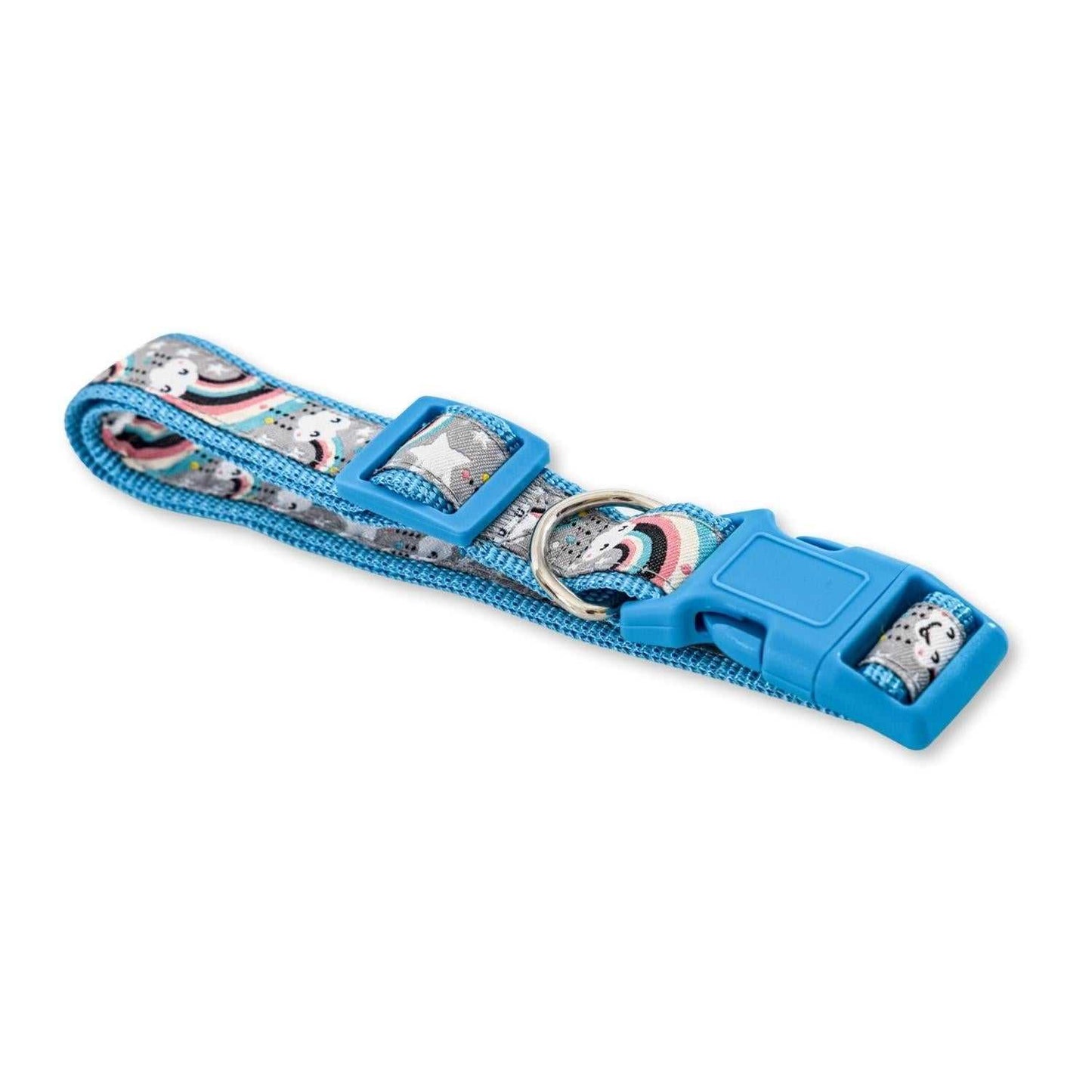 Collars Nylon Dog Collar with Embroidered Rainbow Design, Secure & Adjustable Fit, Comfortable Wear SMH-102 RAN 8 $ Pet Lovers Store American Pet Supplies Stew's Incense