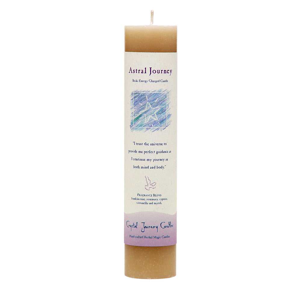 Candle Reiki Herbal Pillar Candle Astral Journey 84413 11 $ Shop All The Witches Sage LLC Stew's Incense