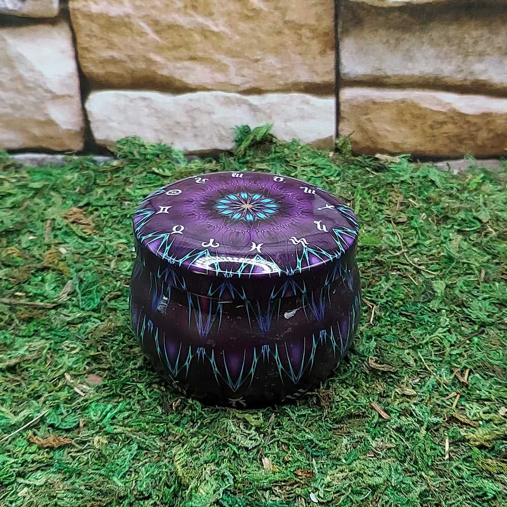 Candle Ritual Tin Candle w/Crystals 42253A 15 $ Shop All The Witches Sage LLC Stew's Incense