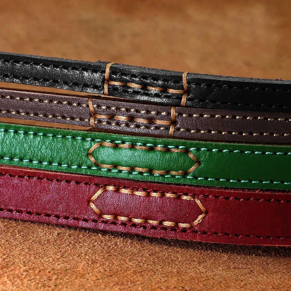 Leather Leash Real Leather Dog Leash Durable Medium Large Dog Lead Genuine Leather Walking Pet Leads Leash for Dogs German Shepherd Pitbull 14:10#black;5:361385 42 $ Pet Lovers Shop All Products Fashioned Furbabies Stew's Incense